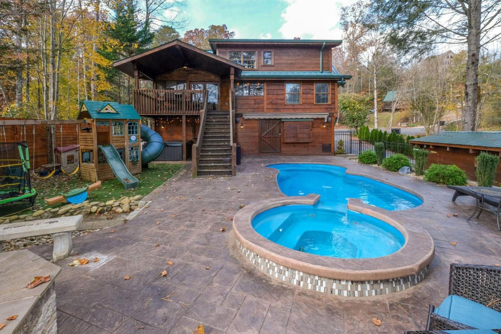 Вилла Pitter Patter Swimming Pool Ht Near D'Town Гатлинбург Экстерьер фото