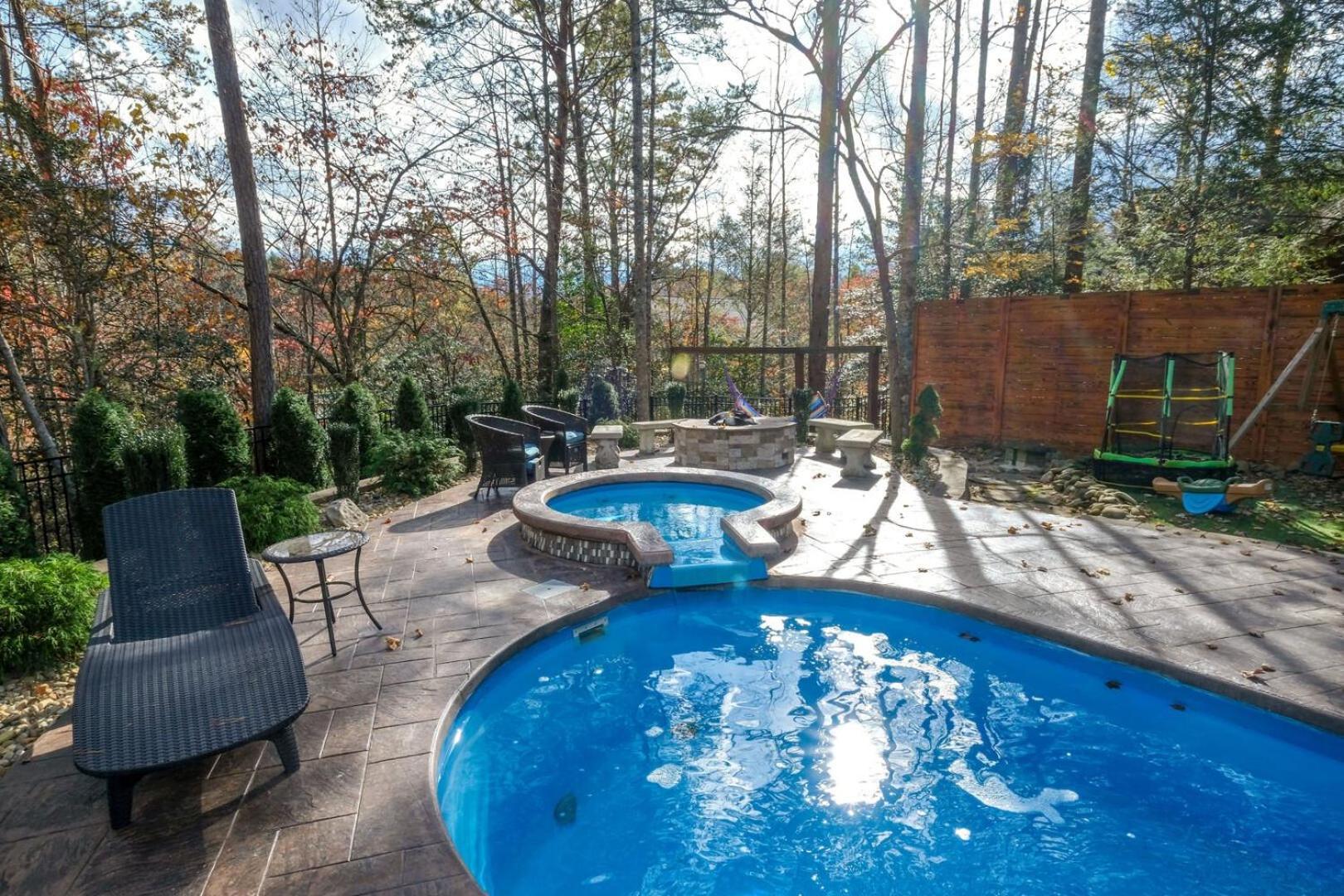 Вилла Pitter Patter Swimming Pool Ht Near D'Town Гатлинбург Экстерьер фото